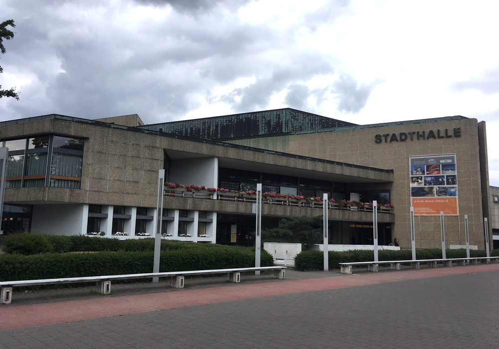 Die Stadthalle in Braunschweig. 