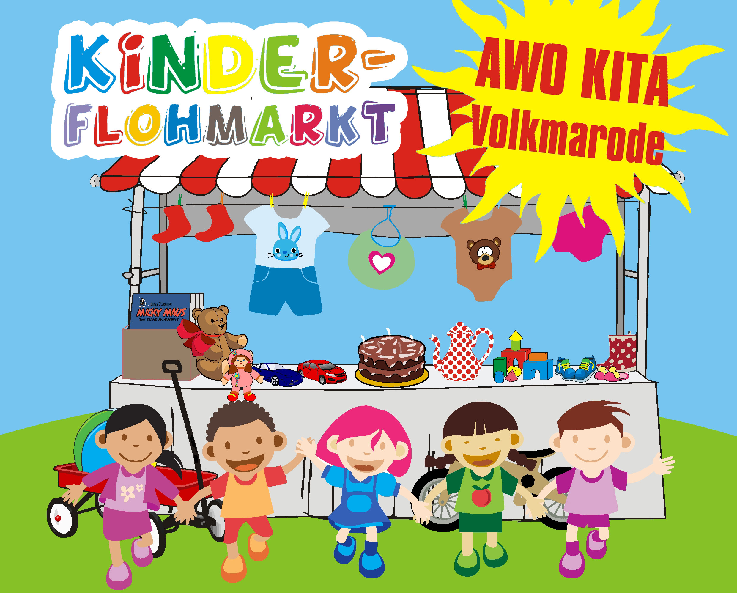 Großer Kinderflohmarkt in der AWO Kita Volkmarode  regionalHeute.de