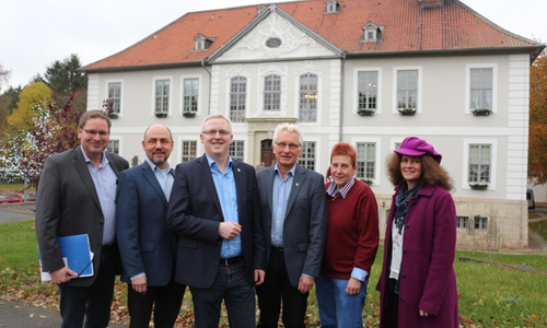 Marcus Bosse, Dr. Reinhard Gerndt, Falk Hensel, Holger Barkhau, Sabine Resch-Hoppstock und Susanne Fahlbusch (von links). Foto: Robert Braumann