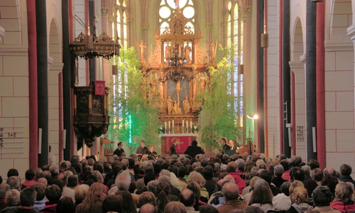 In der Marktkirche wird es an Pfingsten Konzerte geben. Foto: Kirche