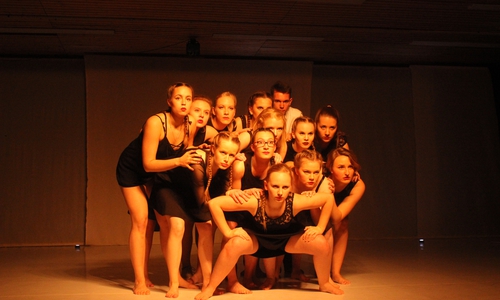 Der Kurs Darstellendes Spiel des Theodor-Heuss-Gymnasium präsentierte das Stück "Wenn Dir nichts mehr einfällt, dann zieh Dich einfach aus". Fotos: Anke Donner 