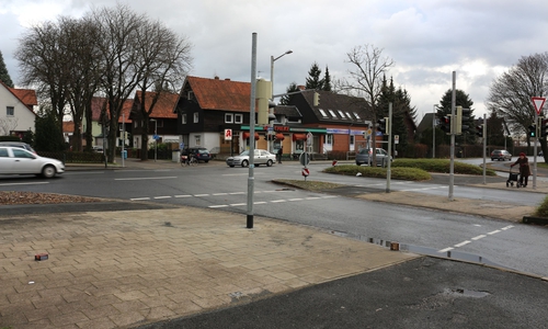 Die Kreuzung Bevenroder Straße/ Essener Straße. Archivfoto: Robert Braumann