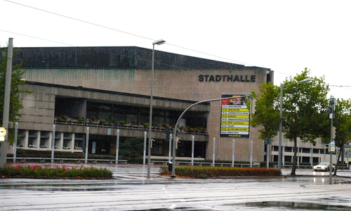 Die Sanierung der Stadthalle soll 2020 starten. Foto: Archiv