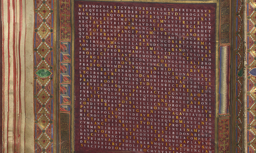 Fiktive Rekonstruktion des Prachtcodex. Foto: TU Braunschweig