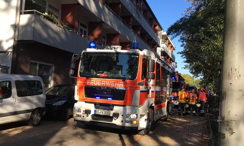 Die Feuerwehr rückte zu einem angebrannten Essen aus. Foto: aktuell24 (KR)