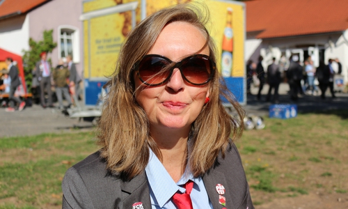 Bettina Kiehne-Weinreich ist zur Volkskommissarin gewählt. Foto: Die Partei