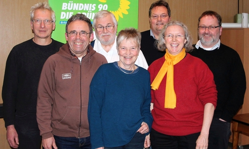 Sie gestalteten den Grünen Dialog in Sickte (von links): Holger Barkhau, Karlheinz Pfeiff, Michael Ratzkowsky, Christiane Wagner, Michael Boos, Irmela Wrede, Simon Thamm