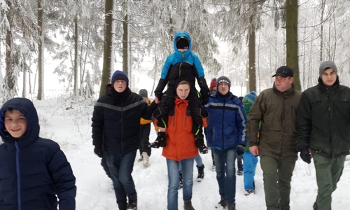 Kaum zu glauben: So weiß war es in diesem Winter schon. Foto: privat