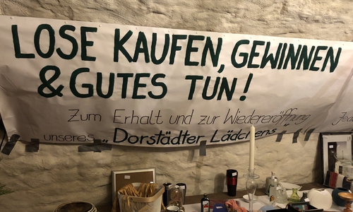 Der Verein Dorstädter Lädchen war auf dem auf dem 30. Weihnachtsmärktchen vertreten Foto: Peter G. Matzuga