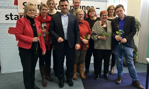 Der neue Vorstand des SPD Unterbezirk Braunschweig. Fotos: SPD