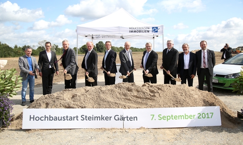 In der vergangenen Woche wurde auf dem 22 Hektar großen Areal der erste Spatenstich gesetzt. Foto: VWI