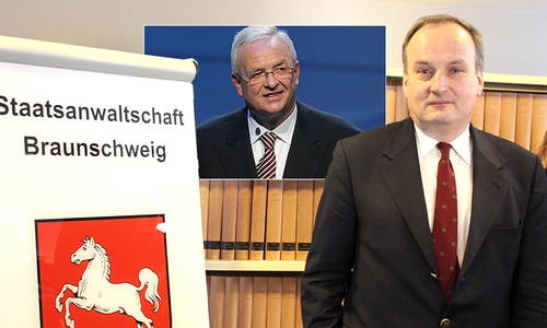 Klaus Ziehe von der Staatsanwaltschaft Braunschweig sagt: "Es liegen ausreichend Hinweise vor um Ermittlungen gegen Prof. Dr. Winterkorn einzuleiten". Foto: Volkswagen/Magdalena Sydow