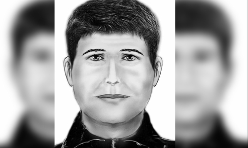 Mit Hilfe der Geschädigten wurde das Phantombild des Täters erstellt. Darstellung: Polizei