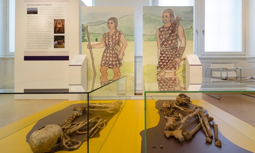 Es finden öffentlichen Führung durch die Sonderausstellung „Stück für Stück ins Grab. Foto: A. Pröhle, BLM