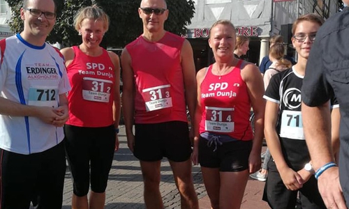 "Team Dunja" auf dem Wolfenbütteler Stadtlauf. Foto: SPD