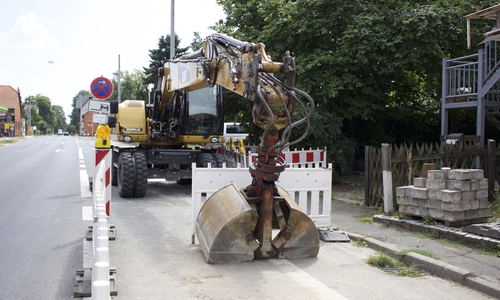  Zwischen den Einmündungen Im Sommerfeld und Alter Holzweg an der Harzburger Straße in Halchter sollen die Gehwege und die Nebenanlagen auf der Ost- und Westseite ausgebaut werden. Foto: Max Förster