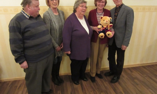 Von links: Der Organisator Leopold Schmidt, Frau Raßloff, Frau Thiel und das Ehepaar Tilch. Foto: Privat
