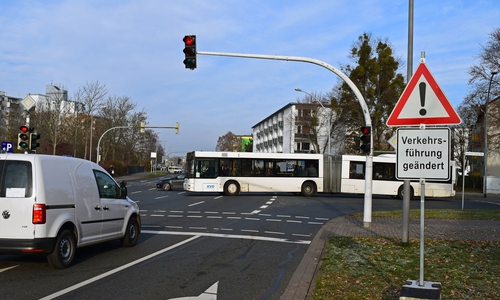 Ohne grünen Pfeil: Ist die Kreuzung nun sicherer? Foto: Stadt Salzgitter