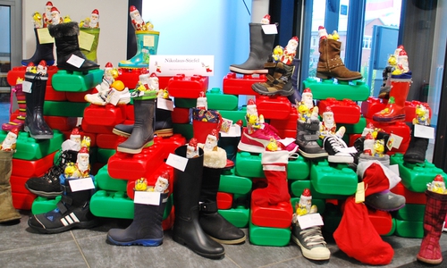 Die Nikolaus-Aktion der GWG fand großen Anklang. Foto: GWG