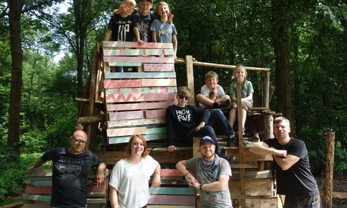 Die "Erlebniswoche auf dem Bauspielplatz" war ein voller Erfolg. Foto: Stadt Wolfsburg