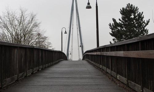 Auch sieben Gutachten konnten die Brücke nicht retten. Foto: Archiv
