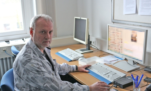 Dirk Bosse kämpft gegen Kinderpornographie, Foto: Robert Braumann