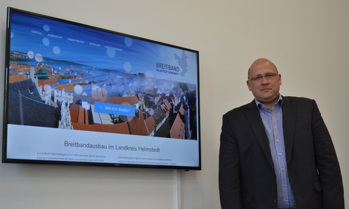 Die neue Homepage zum Breitbandprojekt des Landkreises Helmstedt ist seit Anfang Mai online. Foto: Landkreis Helmstedt