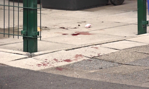 Der Tatort in der Gabelsberger Straße. Foto und Video: aktuell24/Kr