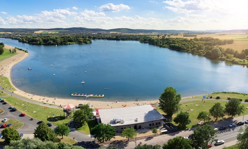 Der Salzgittersee. Foto: Stadt Salzgitter/Andre Kugellis