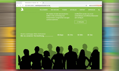 Screenshot Website: Werner Heise
