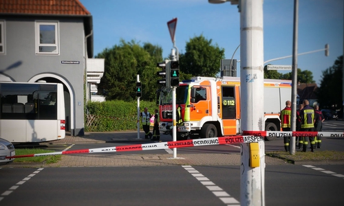 Die Ampel zeigte zum Zeitpunkt des Unfalls Grünlicht. Foto: Alexander Panknin