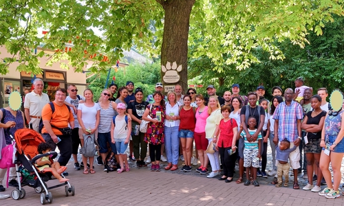 Ende Juli ging es in den Zoo Hannover. Foto: AIDS-Hilfe Goslar