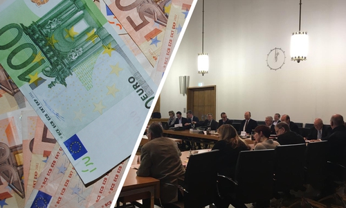 Die Mitglieder des Finanzausschusses debattierten in ihrer gestrigen Sitzung über den Haushalt. Symbolfoto: Nick Wenkel/Archiv