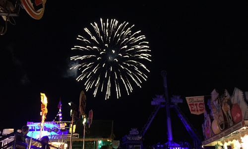 Das Schützen- und Volksfest in Goslar startet heute. Um 23 Uhr gibt es das Eröffnungs-Feuerwerk zu bestaunen. Foto: Anke Donner