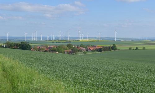 Windenergiegebiet Winnigstedt-Gevensleben. Foto: Gudrun Beneke