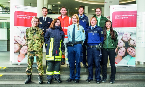 Der Öffentliche Dienst bietet eine Vielzahl an Berufsmöglichkeiten. Foto: Agentur für Arbeit