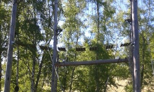 Die BIBS-Fraktion setzt sich für den Erhalt des Seilgartens im Kennelbad ein. Foto: BIBS-Fraktion