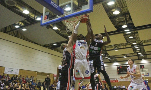 Khalil Kelley blieb im letzten Saisonspiel unter seinen Möglichkeiten. Foto: Maschauer