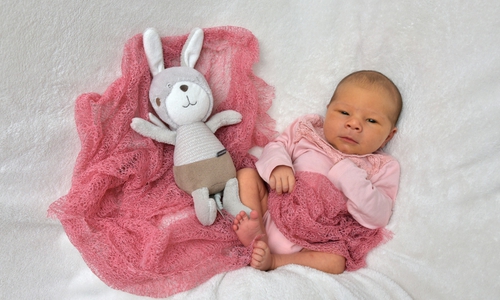 Willkommen, Pauline Burghardt. Foto: babysmile24.de
