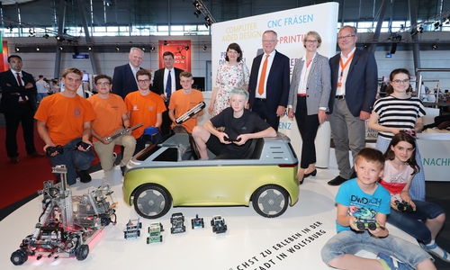 Die IdeenExpo 2019 dreht sich rund um die Themen autonomes Fahren und Robotik

Foto: Autostadt