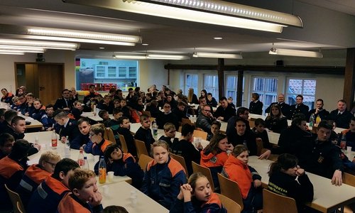 Das Weddinger Dorfgemeinschaftshaus war zur Jahresabschlussversammlung voll besetzt. Foto: Feuerwehr