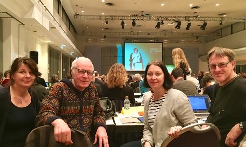 Angelika Uminski, Pieter K.G. Welge, Dina Lüttenberg, Lutz Seifert. Foto: Bündnis90/Die Grünen KV Wolfenbüttel