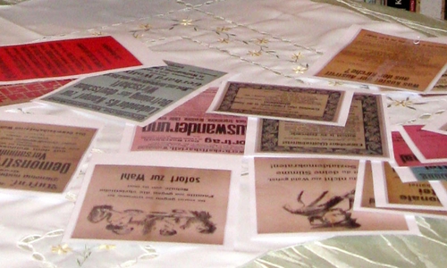 Viele politische Plakate zeigen die Haltung Wolfenbütels zur Weimarer Republik. Fotos: Rudolf G. A. Fricke