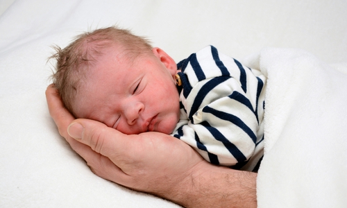 Willkommen, Oskar Homann. Foto: babysmile24.de