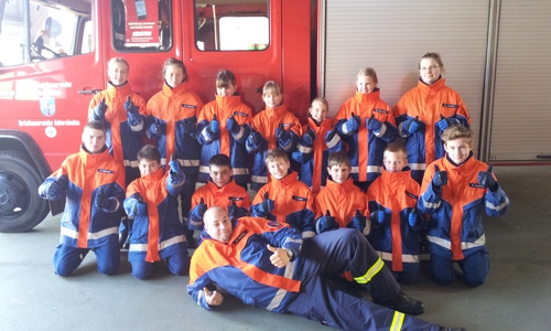 Die Jugendfeuerwehr Adersheim lädt zum Schnupperdienst. Foto: Privat