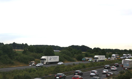Auf der A2 hat es gekracht, in Braunschweig sind die Straßen dadurch ziemlich voll. Foto: Robert Braumann