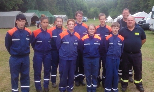 Das Abnahmeteam:
Gemeindejugendfeuerwehrwart der Samtgemeinde Sickte Lars Kemus und
Stadt Jugendfeuerwehrerwart der Stadt Wolfenbüttel Carsten Franke.