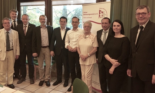 Bundesminister Heiko Maas war zu Besuch beim Peiner Betreuungsverein. Foto: SPD