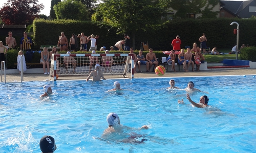 Zum dritten Mal fand an dem Wochenende 1. und 2. August das sportliche Wasserballturnier im Freibad Groß Denkte statt. Foto: Privat