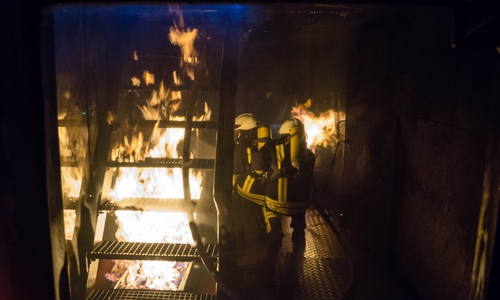 Ein heißer Übungsdienst. Foto: Tobias Paschwitz/ Freiwillige Feuerwehr Hohenhameln